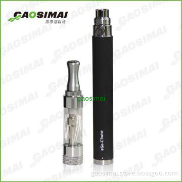 e cigarette parts ego twist variable voltage battery